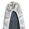 HOMZ Premium Standard Width Ironing Board Cover and Pad, Light Blue Solid