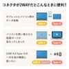 Sanwa Direct SD Card Reader Micro SD Card Type-A Type-C Android Smartphone Tablet Mac Windows 400-ADR329BK