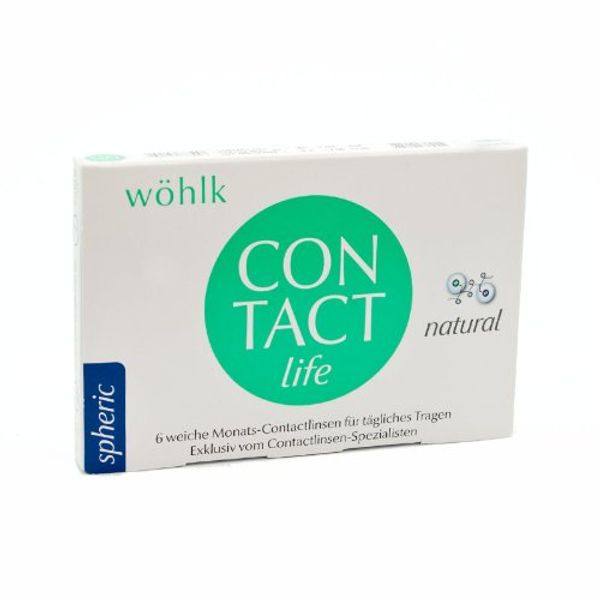 Wöhlk Kontaktlinsen Contact Life - 6er Box (+3 / 8,8)