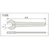 AMPCO AMC0106 Non-Sparking Wrench Open End Single Mouth Spanner Open End