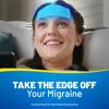 Kool 'n' Soothe MIGRAINE Cooling Gel Sheets/ 4 Pack/Immediate Cooling Relief for Migraine & Severe Headache
