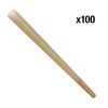 The Rigasz Unbleached Conical Filter Tubes 140/26mm - Party Size 100 pcs