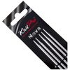 KnitPro KP10103 15 cm x 2.5 mm Nova Double Pointed Needles, Silver