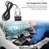 Ediabas Cable, K+DCAN Cable with Switch USB Interface Car OBD2 Diagnostic Scanner Tool for E60 E61 E81 E70 E83 E87 E90 E91 E92 E93