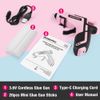 WORKPRO 3.6V Rechargeable Cordless Hot Glue Gun Fast Preheating 20PC Stick USB-C