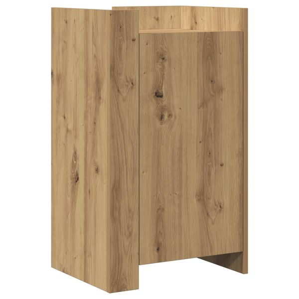 vidaXL Sideboard Artisan Eiche 45x35x75 cm Holzwerkstoff