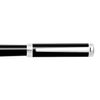 Sheaffer Intensity - Refillable fountain pen, medium nib, black onyx, chrome trim