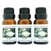 Crazy Candles Peony 3 Bottles 1/2 FL Oz Each (15ml) Premium Grade Scented Fragrance Oil