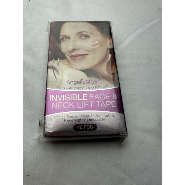 40Pcs Face & Neck Lifting Tape Invisible Patch Bands Kit Thin Facial Stick
