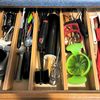 EcoFives Bamboo Separators, Expandable Drawer Divider, Adjustable Spring Loaded