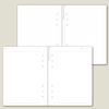 Sasaki Print Notebook, Loose Leaf Baraseru Note A5, 6 Holes, Cacao