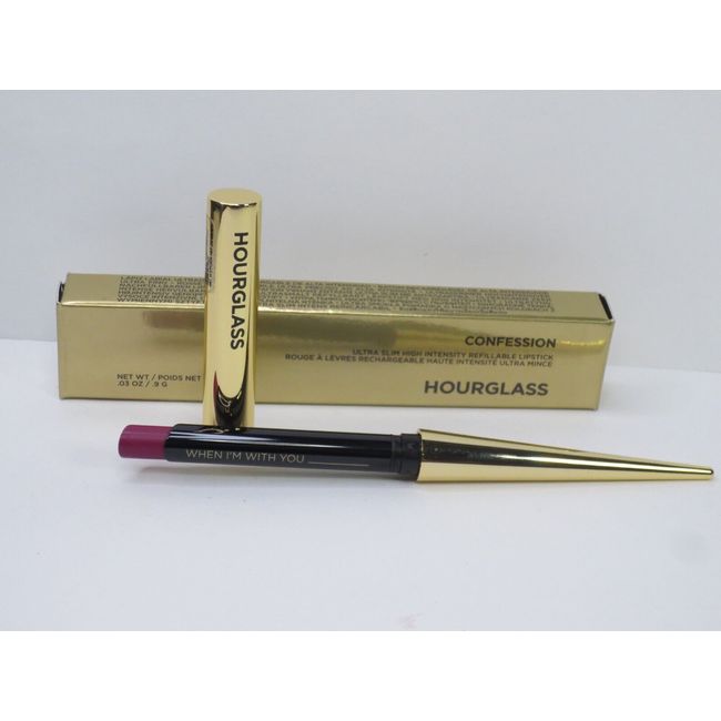 HOURGLASS CONFESSION REFILLABLE LIPSTICK WHEN I'M WITH YOU 0.03 OZ BOXED