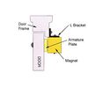 CRL MLBR6 'L' Mag Lock Mounting Bracket for Out-Swing Door