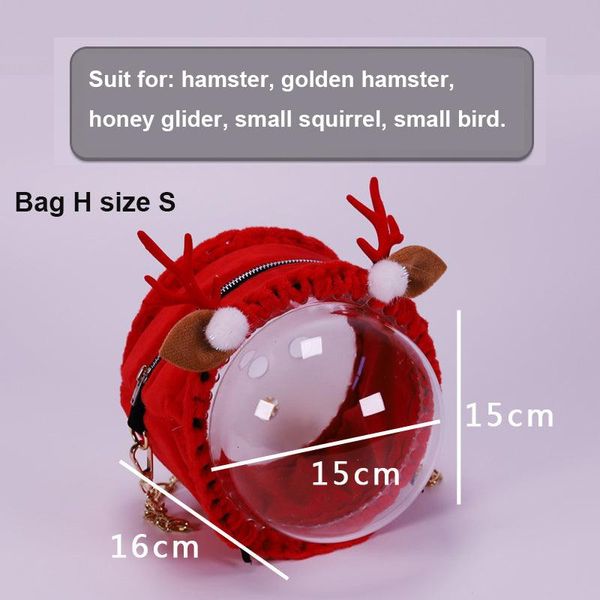 Pet Paradise Portable Hamster Cage - Elk Space Hood Trumpet