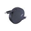 BoxWave Cable Compatible with ABLEGRID Digital Smart Bathroom Scale - PD miniSync (240W), Retractable PD 240W Portable USB Type-C Cable - Jet Black