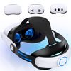 Head Strap for Meta Quest 3/3S/Meta Quest 2, VR Headset Elite Strap Replacement for Oculus Quest 3/3S/2 Accessories, Pressure-Reduce Headstrap