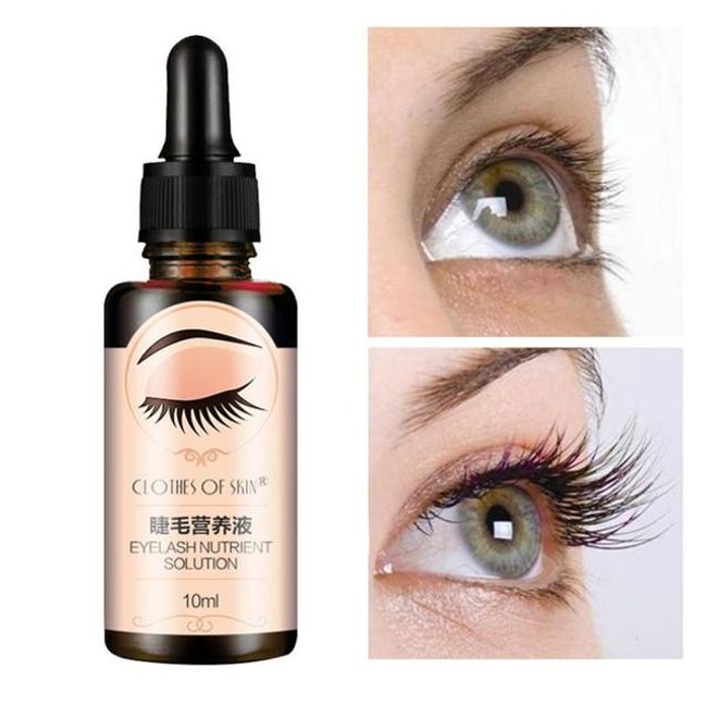 Natural Eyelash Growth Serum Liquid Enhancer 10ml Extension Mascara Eyebrows TSLM1