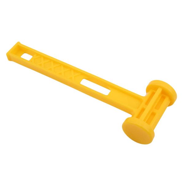 IKAAR Camping Mallet Camping Hammer Lightweight Outdoor Hammer Stake Hammer Tent Peg Puller Extractor Plastic Mallet Hammer