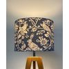China Blue Woodland Hare Pheasant Drum Lampshade
