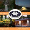 Solar Powered Flag Pole Light 26 LED Auto Active Super Bright Outdoor Waterproo