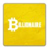 Shopagift Bitcoin Billionaire 2 Pack Coasters - 9cm x 9cm