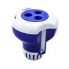 Pool Spa Floating Tablet Dispenser Floater w/Thermometer for 1" or 3 Tabs