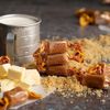 Béquet Caramel - Butterscotch Gourmet Candy - Candy Individually Wrapped - Made in Montana - Kosher (Star D) and Gluten Free - 8 Ounce Gift Bag