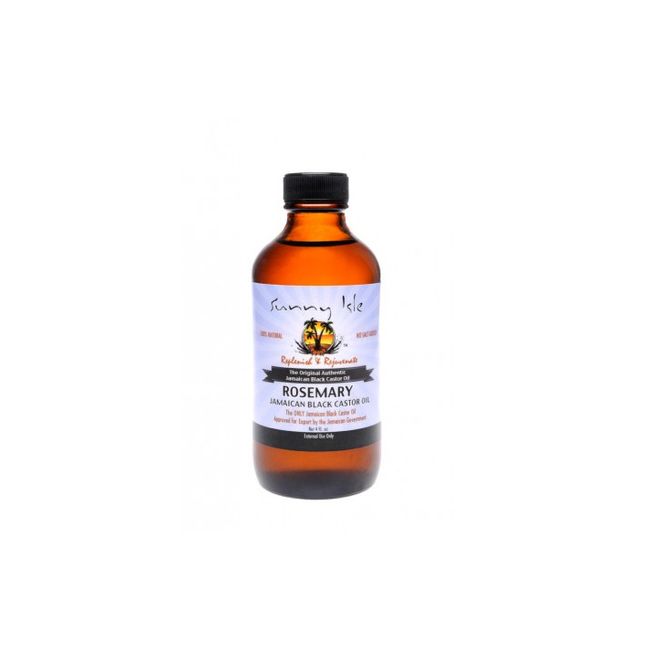 Sunny Isle™ Jamaican Castor Organic Rosemary Essential Oil for Hair Growth 4oz