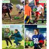 FOOTBALL - GREEN MODERN PATTERN - SIZE 6