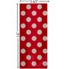 Ruby Red Dots Cellophane Bags - (20 Ct) - Perfect for Parties, Celebrations & Premium Gift Presentation