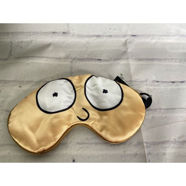 Rick and Morty Licensed Face Eye Mask Sleep Cover Blindfold NEW