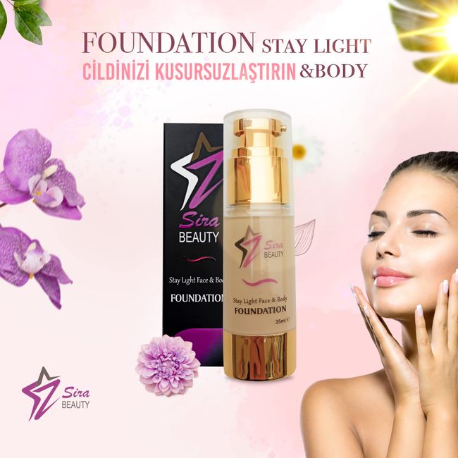 Sira Beauty Stay Light Foundatıon Light