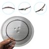 9.53" Microwave Oven Turntable Ring Rotating Ring Roller Middle Glass Plate Tray Support Holder Replacement Inner Ring Roller Support Wheel Ring(Color Random)