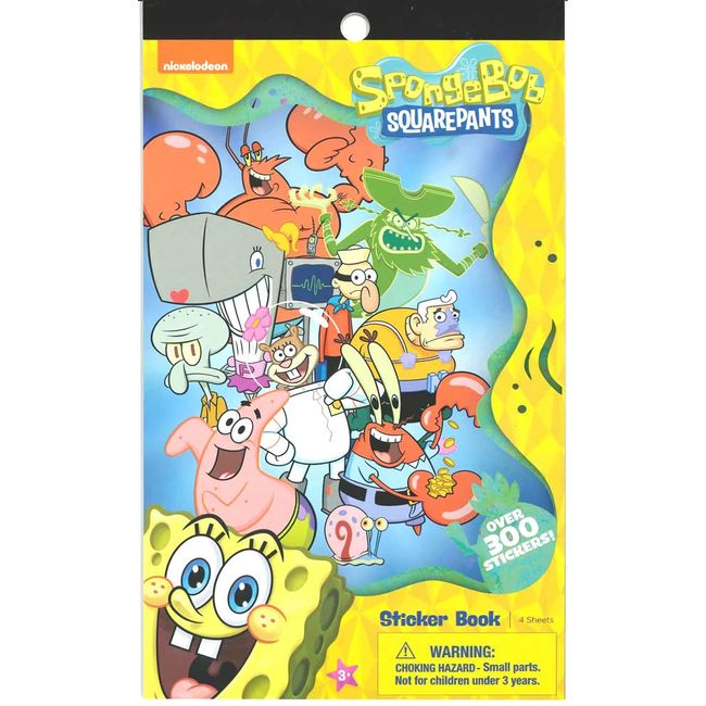 SpongeBob (スポンジ・ボブ) Over 300 Stickers (ステッカー シール) [並行輸入品]