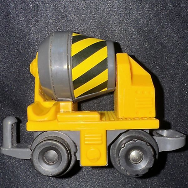 Fisher-Price GeoTrax CEMENT MIXER Replacement from Mix 'n Go Work Crew Play Set