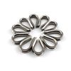 10 pcs M12 304 Stainless Steel Thimble for Wire Rope Cable Wire Ring-shaped Thimble