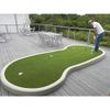 Putting Green Golf Mat 5FTX8FT-Golf Training Mat Sport Baseball Football Artificial Grass- Green Long Challenging Putter for Indoor/Outdoor