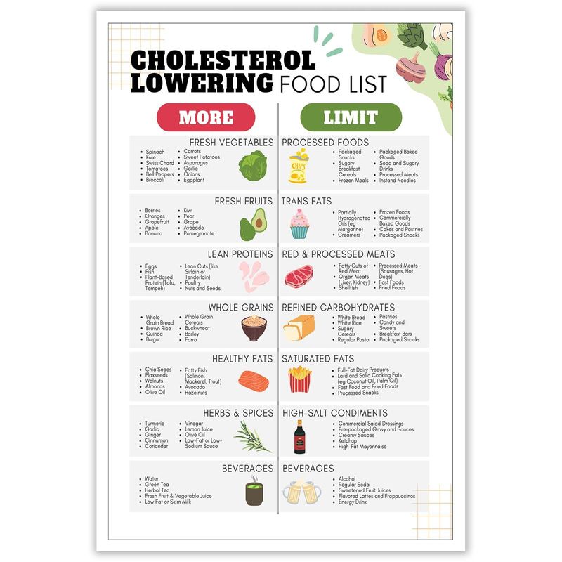 cholesterol-lowering-food-list-poster-2-diabetes-high-blood-pressure