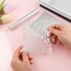 Heat Resistant Clear Acetate Sheets for Making Shaker Windows 5Pcs/Sets Transpar