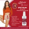 Elifexir - Spicyslim Dry Oil | Powerful Fat Burner | Eliminates Localised Fats in Rebellious Zones | Visible Results in 7 Days | Organic Mustard and Sharp Capsicum - 150 ml