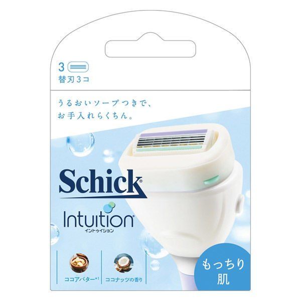 《Chic》 Intuition Springy Skin Replacement Blades (3 pieces)