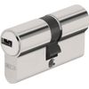 Abus Door Cylinder Lock with Key, Silver, 33460
