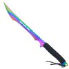 27" Tactical Machete with 3 Fixed Blade Set. Stainless Steel Blade. for Outdoor Camping Cutting Ropes - Branches, Collection, Gift