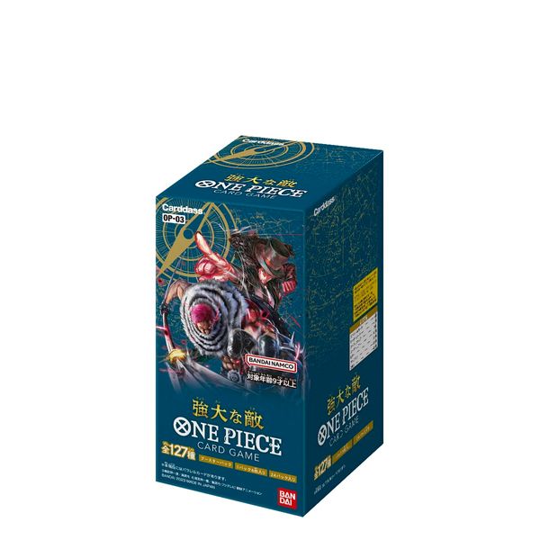 BANDAI ONE PIECE Card Game, Mighty Enemy OP-03 (Box), Pack of 24