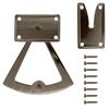 Baldwin 0340055 Quadrant Lifetime Dutch Door, Bright Nickel