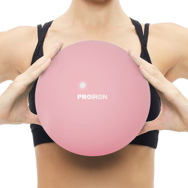 PROIRON Pilates Ball, 9.8 inches (25 cm), Yamuna Ball, Gymniku Ball, Soft Ball, Exercise Ball, Small Gymnik, Cute, Color