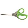 Q-Connect 8-inch Premium Scissors,Green,grey