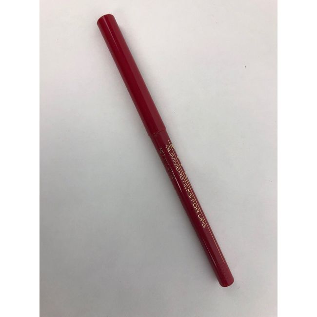 NOS AVON Color Glimmerstick For Lips * REALLY RED * Fast Free Shipping