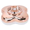 Hair Remover Replacement Head, Rose Gold Plated Replacement Head Convenient Installation Electric Hair Remover Head 360‑degree Floating Blade for Home Use
