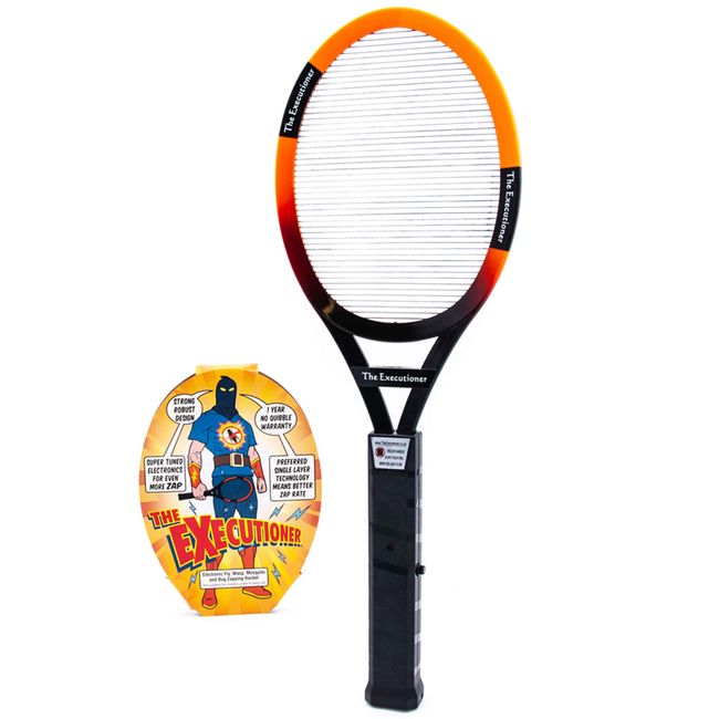 The Executioner Fly Killer Mosquito Swatter Racket Wasp Bug Zapper Indoor Outdoor Over 50cm Long